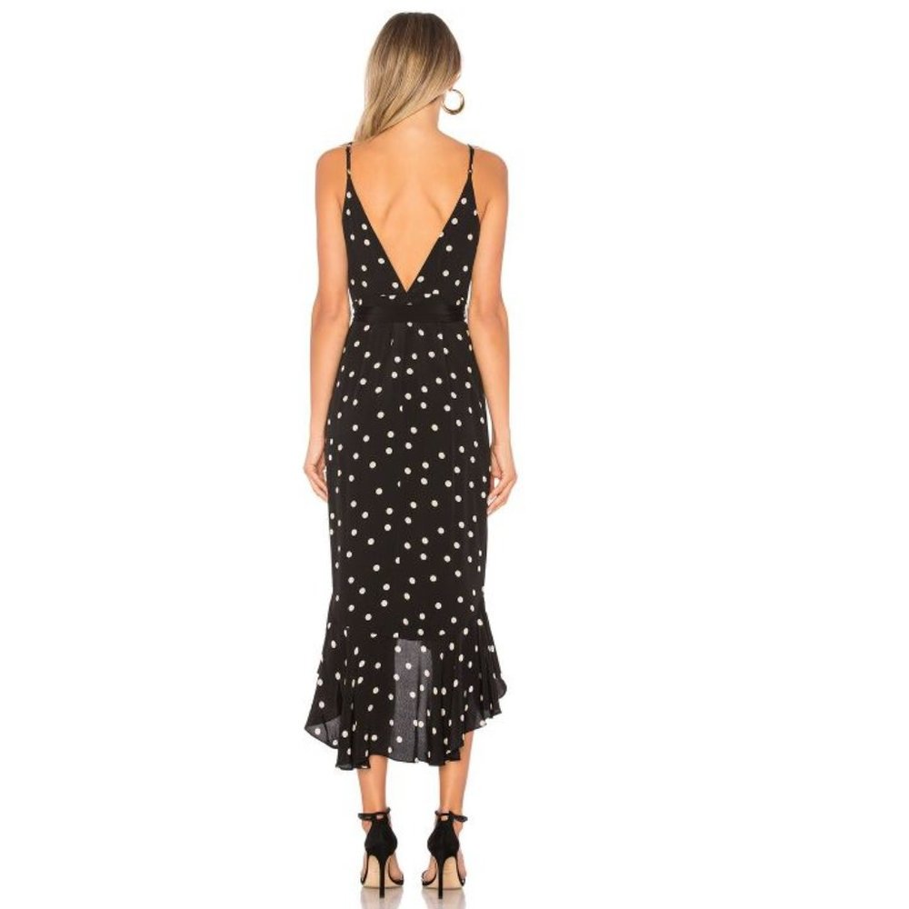 Bridget Midi Polka Dot Dress